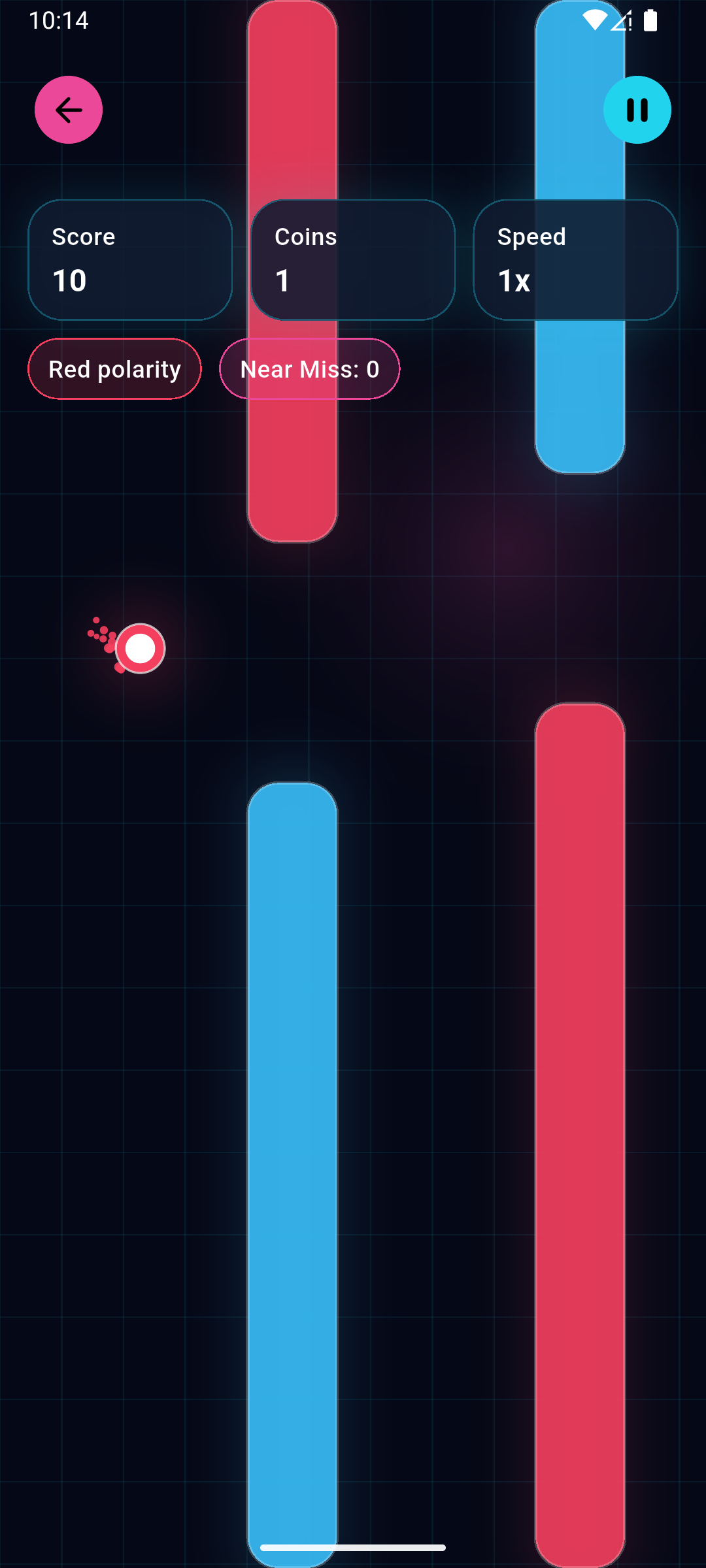 Neon Drift placeholder screenshot: Wechseln und überleben